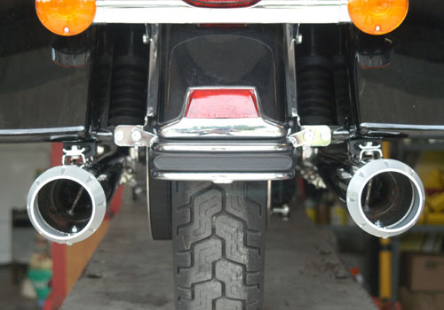 New mufflers
installed 01-150