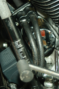 Installing hoses filter
